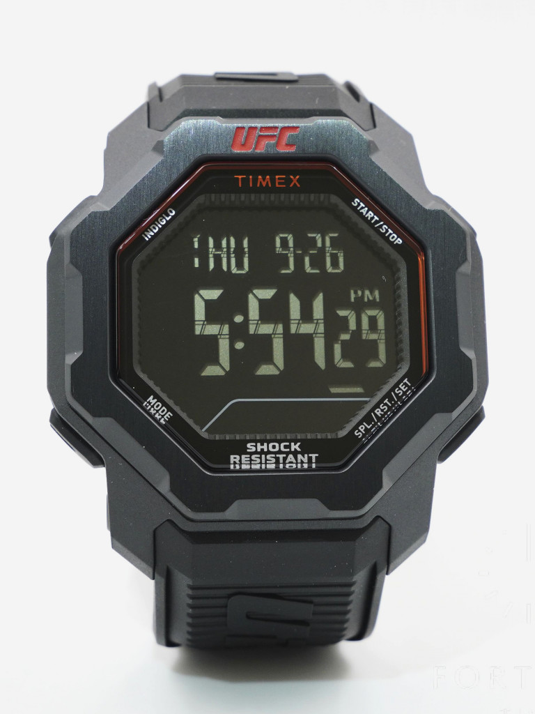 Спортивные часы TIMEX TW2V88100, Электронные, 48 мм, с подсветкой Indiglo
