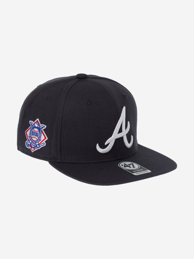 Бейсболка с прямым козырьком 47 BRAND B-SRS01WBP-NYA Atlanta Braves MLB