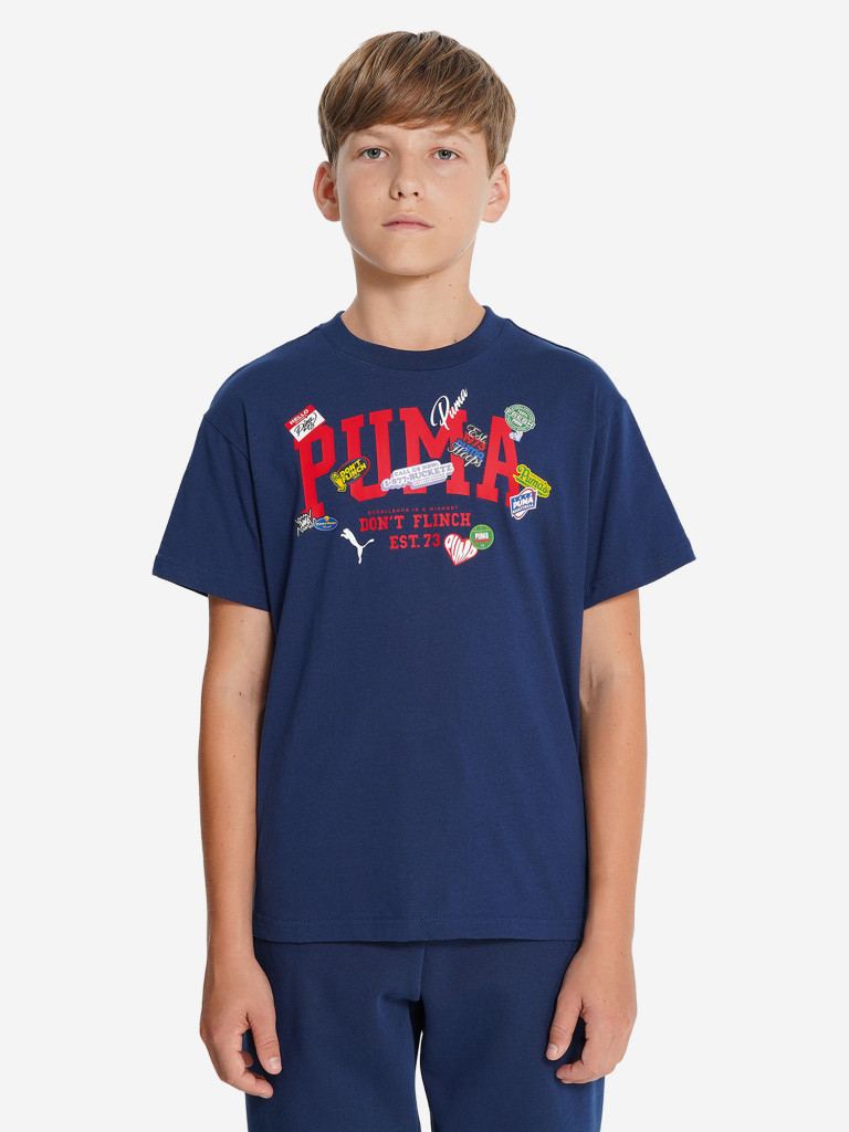 Футболка для мальчиков PUMA Basketball Hoopstellations