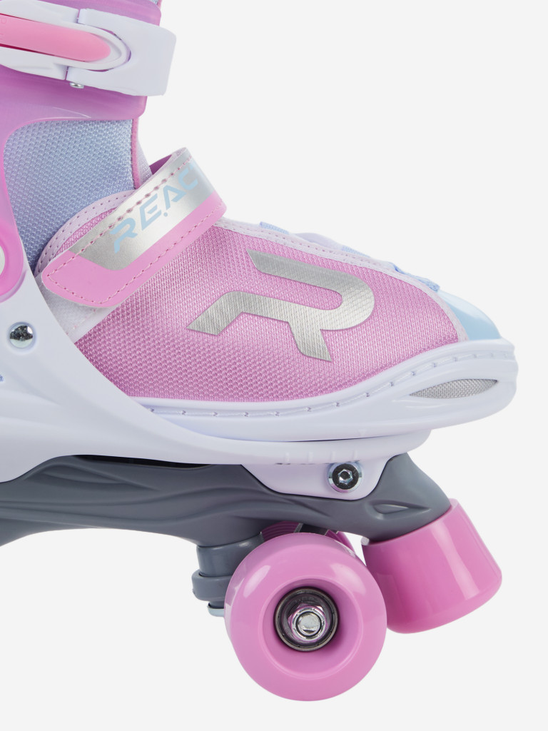 Роликовые коньки детские раздвижные Reaction Quad Star