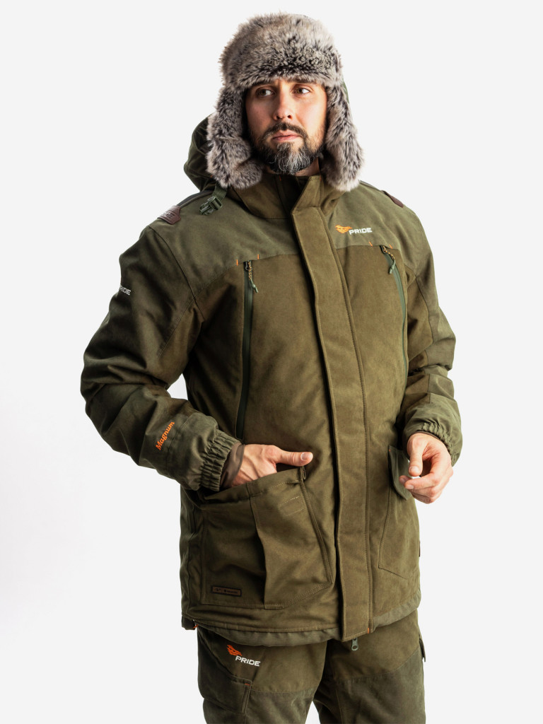 Костюм для охоты зимний Магнум PRIDE OF THE HUNTER (-15℃), хаки