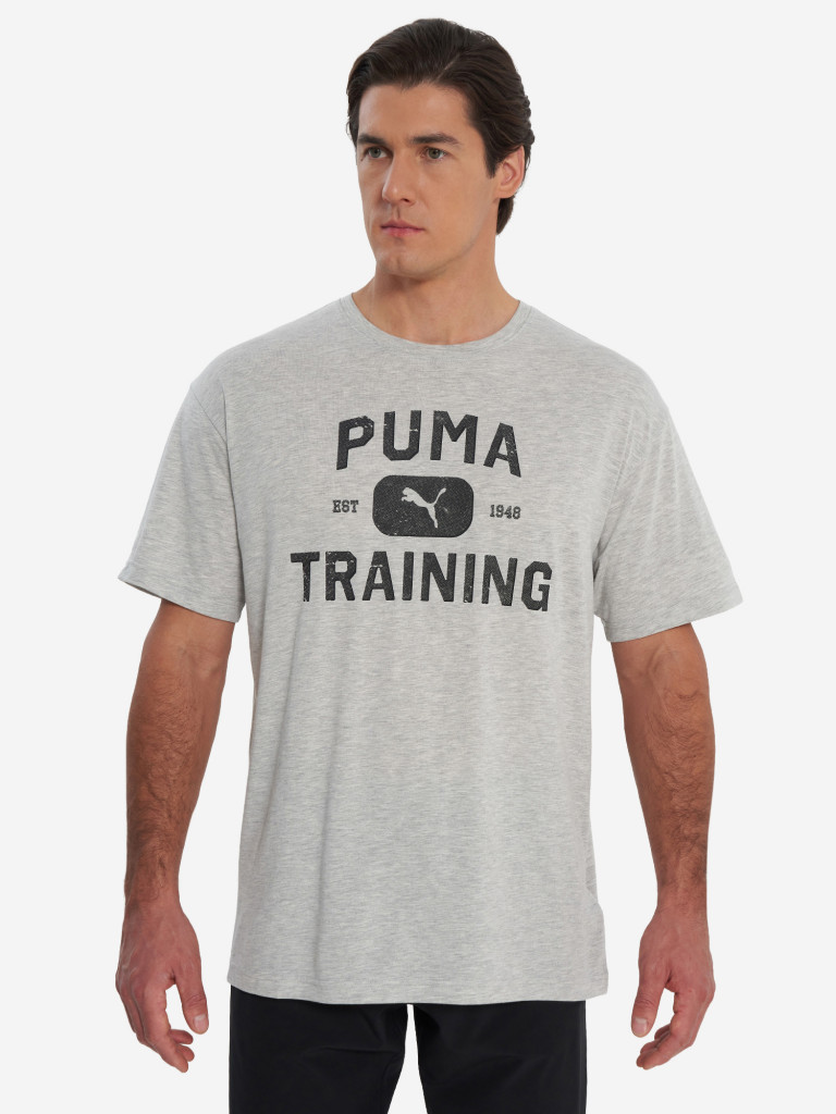 Футболка мужская PUMA Graphics Train Logo Relaxed