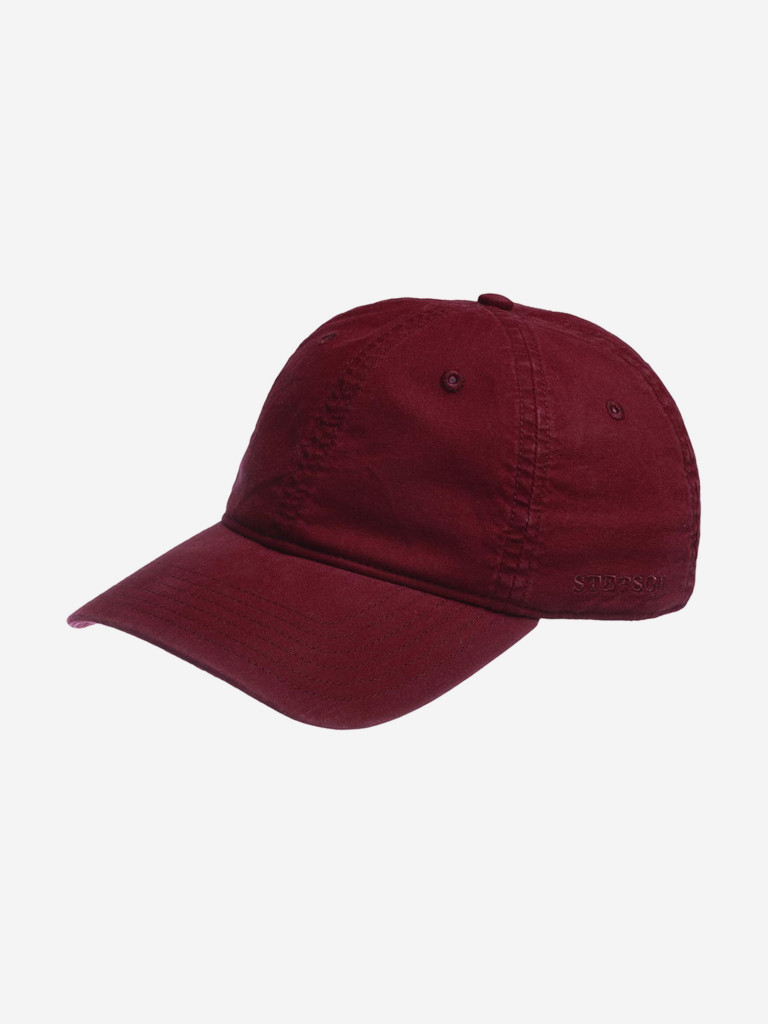 Бейсболка STETSON 7711102 BASEBALL CAP DELAVE ORGANIC (малиновый)