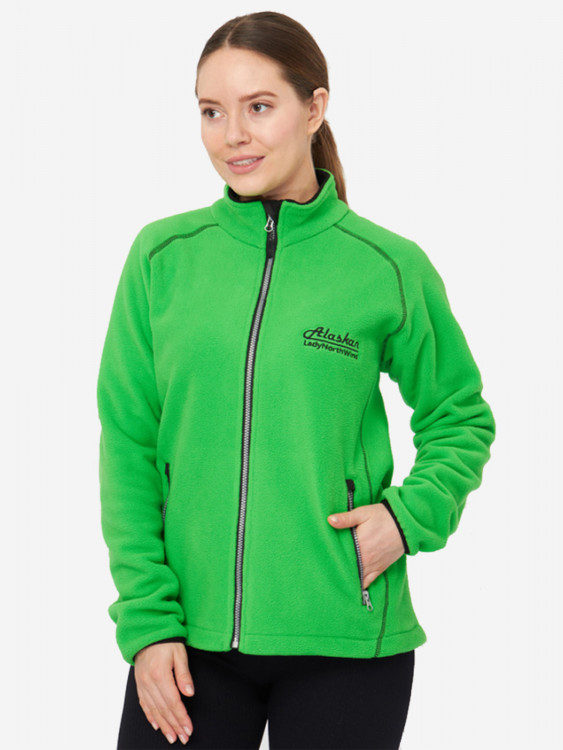 Куртка флисовая женская Alaskan Lady North Wind Apple Green для рыбалки и охоты