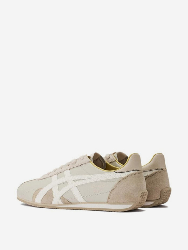 Onitsuka Tiger Runspark Anti-Slip And Wear-Resistant Lightweight Low-Top Casual Shoes Unisex Beige