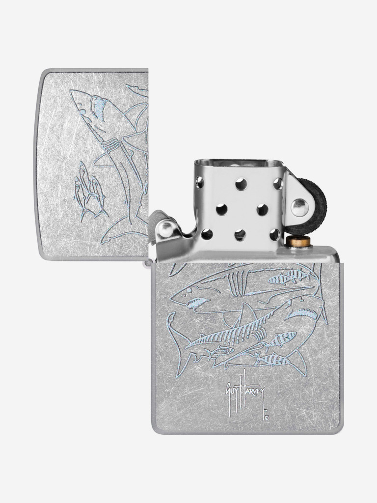 Зажигалка Zippo Guy Harvey Street Chrome