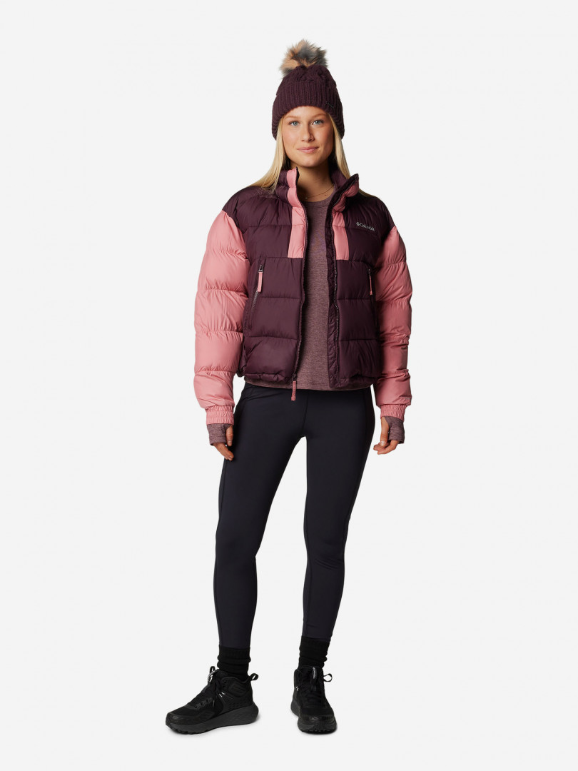 Куртка утепленная женская Columbia Pike Lake II Cropped Jacket 30957630299 Коричневый, размер 46,48,50,44, фото 4