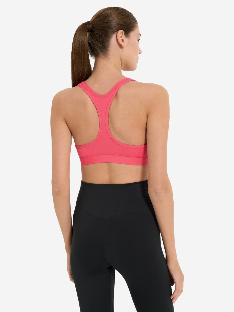 фото Спортивный топ бра nike swoosh, розовый