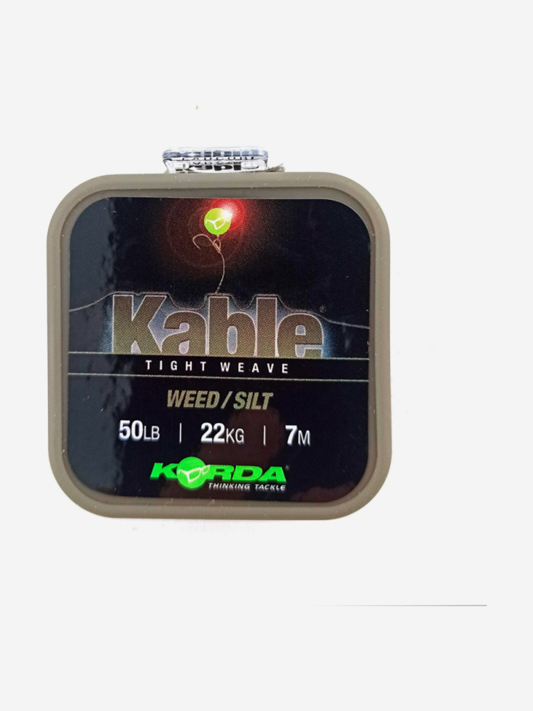 Лидкор KORDA Kable Tight Weave 7м Weed