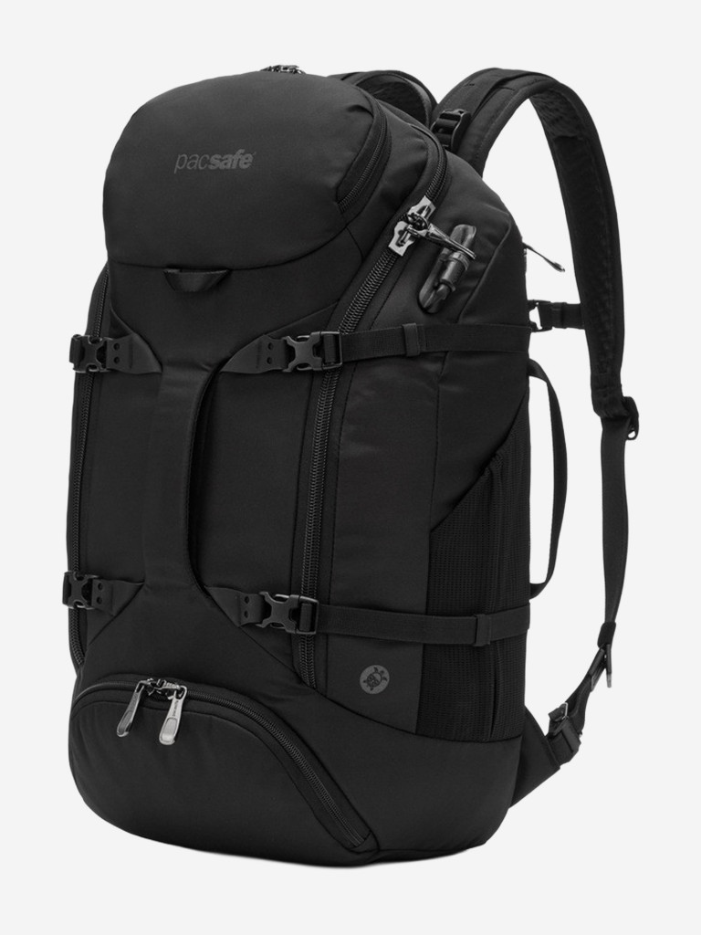 Рюкзак в ручную кладь антивор Pacsafe Venturesafe EXP35, черный, 35 л.