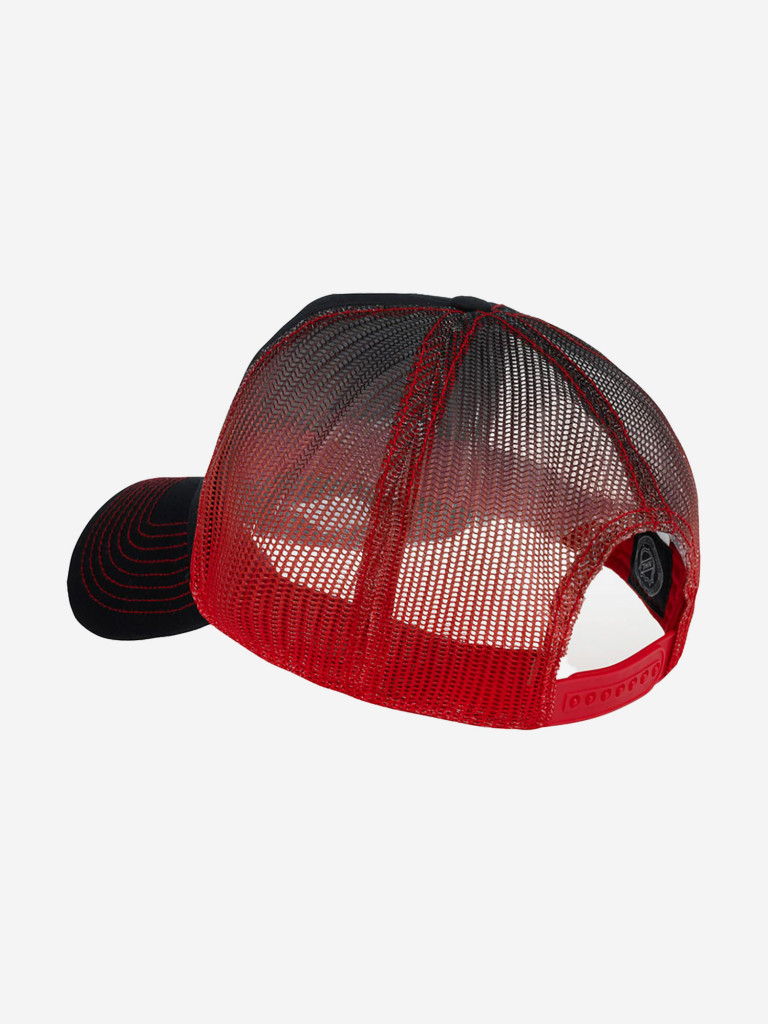 Бейсболка с сеточкой AMERICAN NEEDLE 44612A-CBH Chicago Blackhawks Cross Fade NHL (черный)