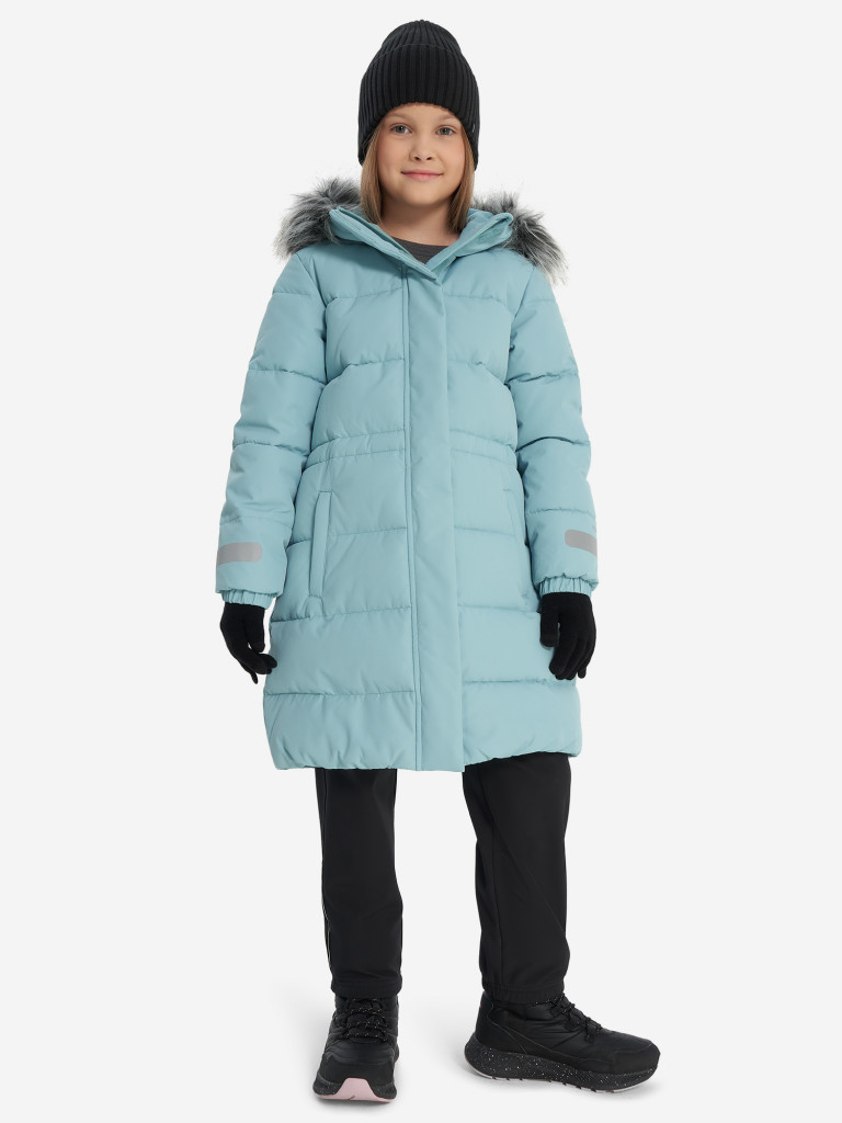 Пальто утепленное для девочек Northland