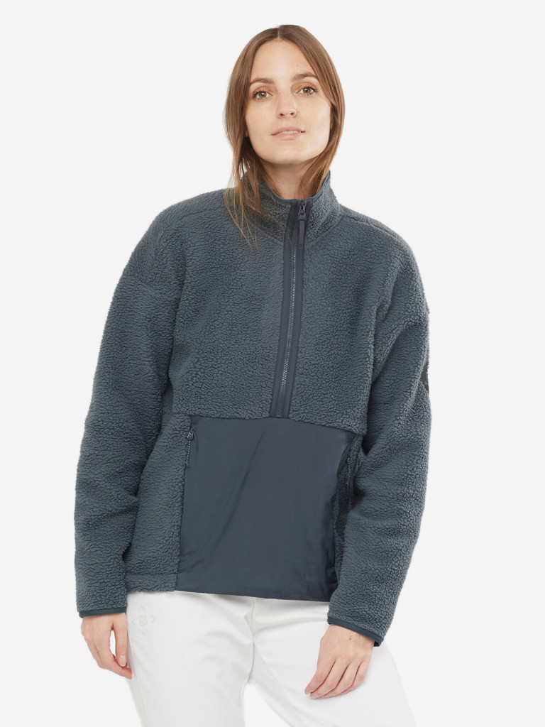 Джемпер флисовый женский Salomon Snowshelter Teddy
