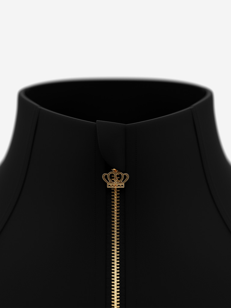 Теплый лонгслив на молнии S.P.S.M.