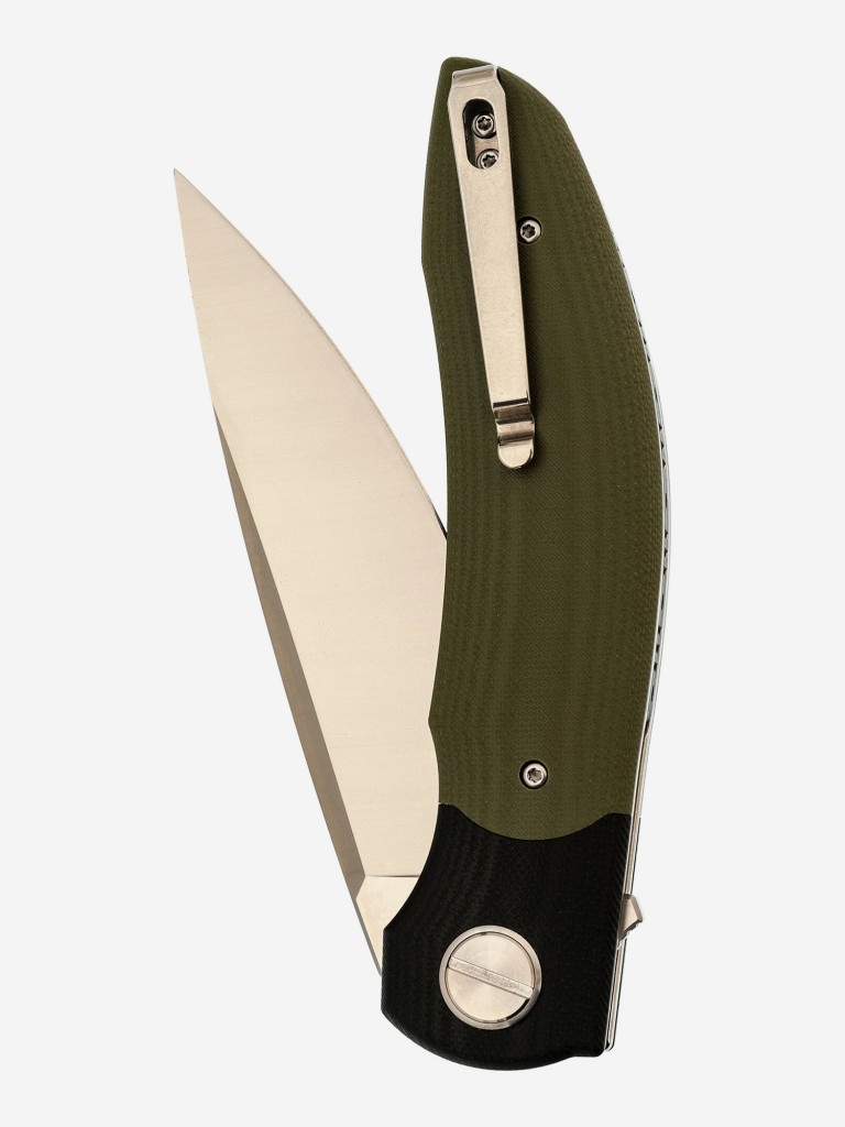 Складной туристический нож Honor Tirex Green, сталь D2