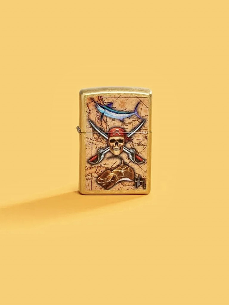 Зажигалка бензиновая ZIPPO 48966 Guy Harvey