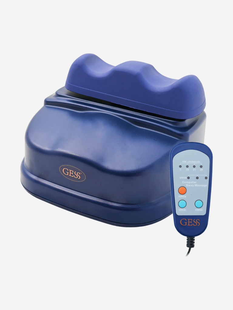 Тренажер для позвоночника GESS NEO, электрический массажер Синий цвет —  купить за 13900 руб., отзывы в интернет-магазине Спортмастер