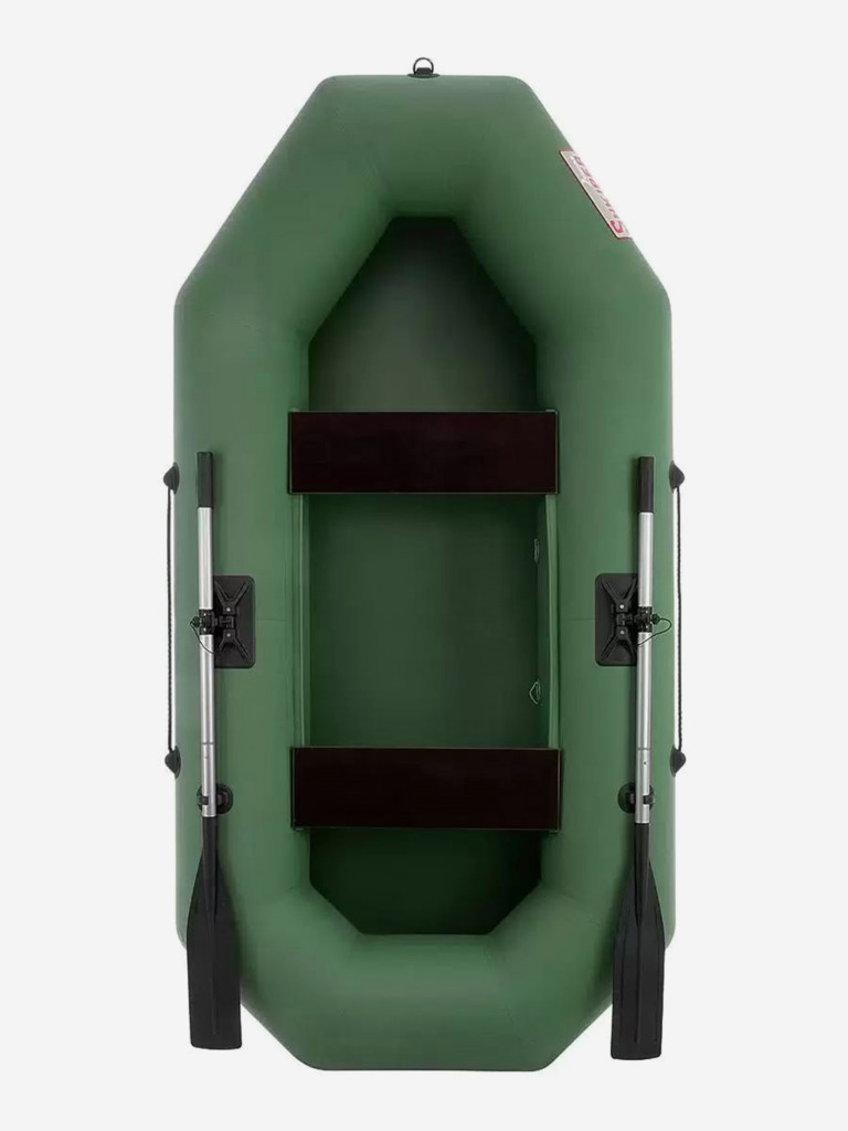 Лодка надувная для рыбалки Тонар Шкипер 240 зеленый
