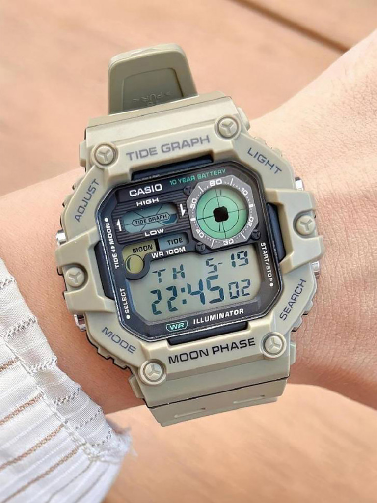 Спортивные часы CASIO ILLUMINATOR WS-1700H-5A