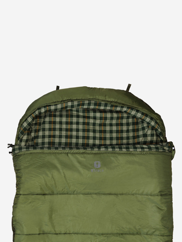 Спальный мешок BTrace Rich Правый, Правый, Зеленый