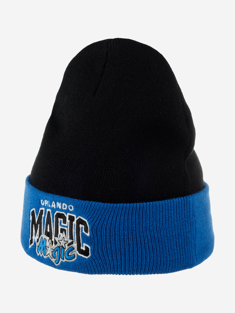 Шапка с отворотом MITCHELL NESS EU349-ARCHED-BLK Orlando Magic NBA
