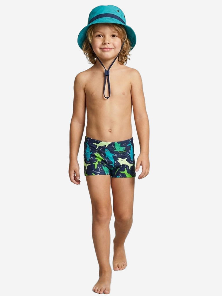 Комплект для мальчика: плавки-шорты, панама PlayToday