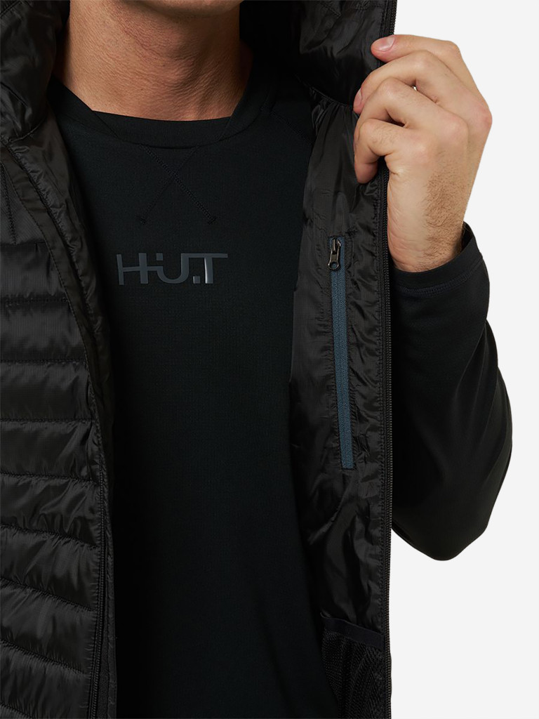 Жилет HUT SPIKE мужской для охоты, тёмно-серый / чёрный