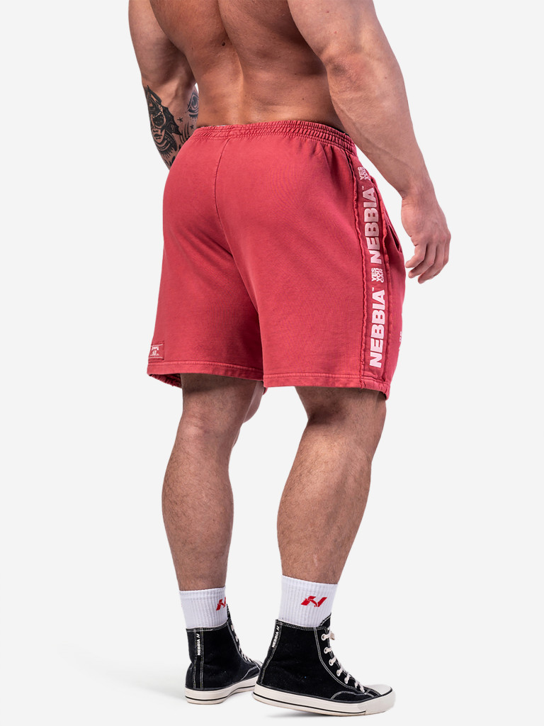 Шорты спортивные NEBBIA Washed Sweat Shorts LEGEND 786