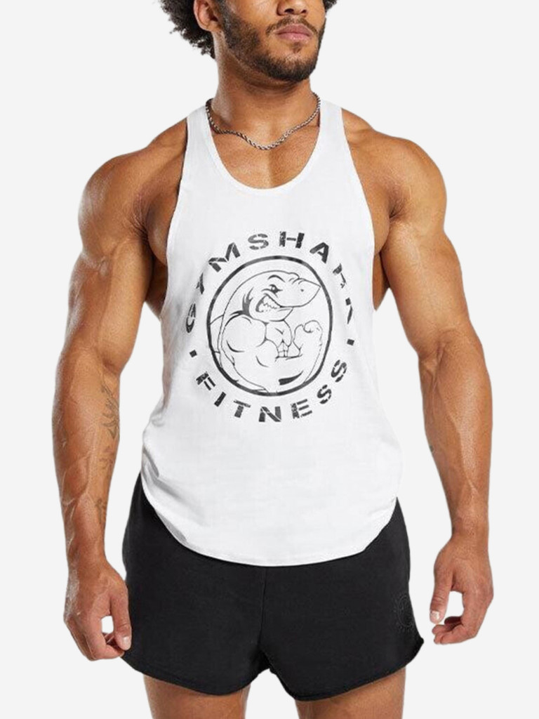 Майка мужская GYMSHARK Legacy Stringer