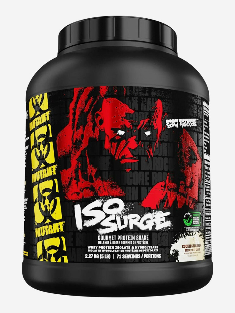Протеин Mutant Iso Surge мята с печенье и сливки 2,27 кг.