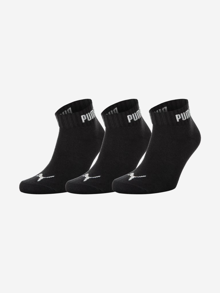 Носки PUMA Quarter-V, 3 пары