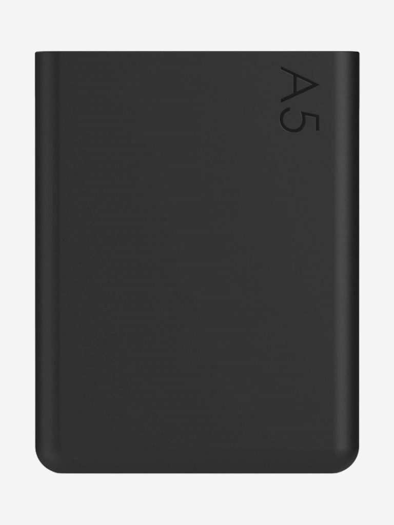 Бутылка с силиконовым чехлом Memobottle A5, черный