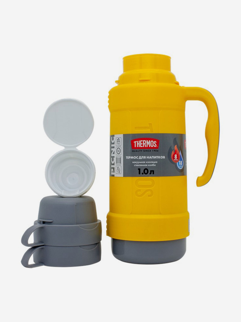 Термос THERMOS 40-100, стеклянная колба, 1 л