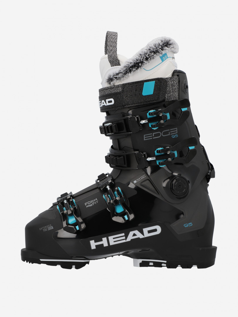 фото Ботинки горнолыжные женские head edge 95 w hv gw, черный