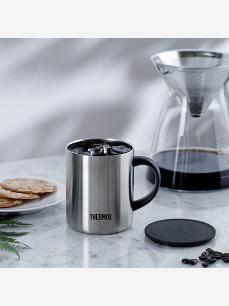 Кружка-термос для кофе 350мл THERMOS JDG-352 стальной цвет