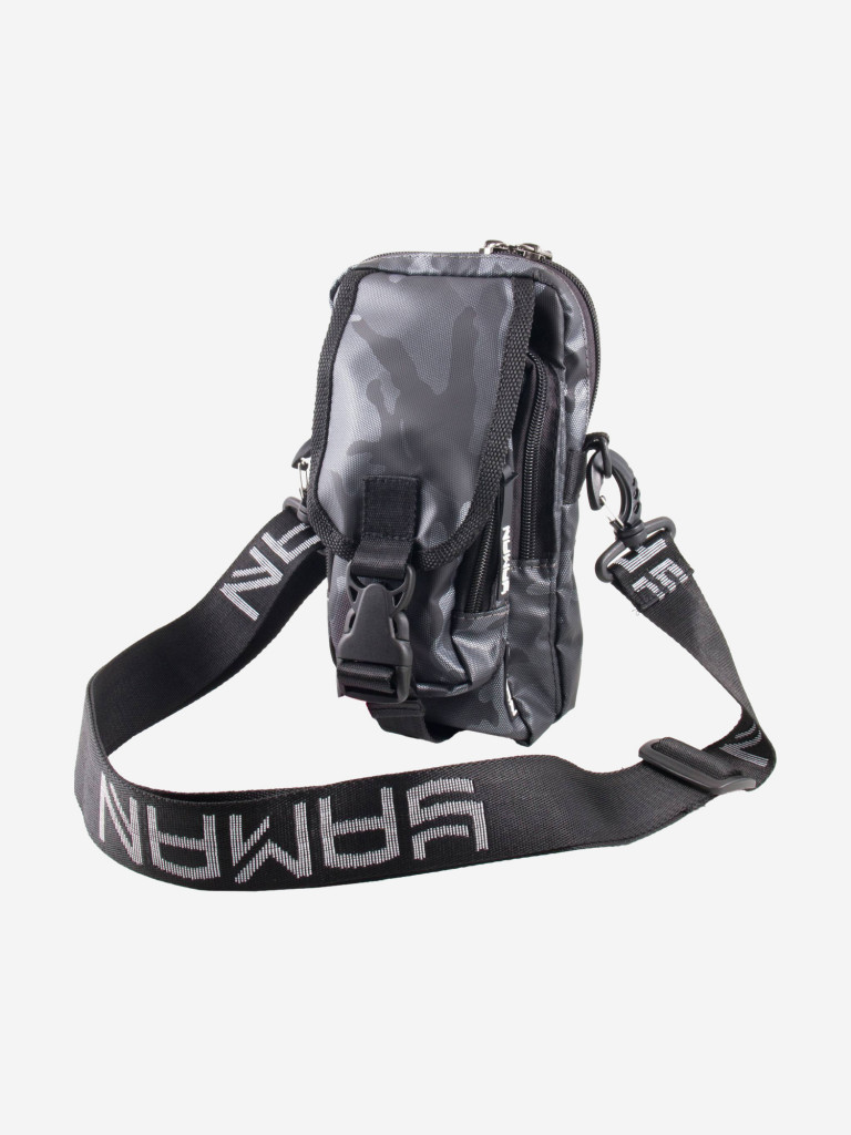 Сумка рыболовная Yaman Street Fishing MultiLock V-Pouch, 22х12,5х8 см, цвет серый камуфляж.