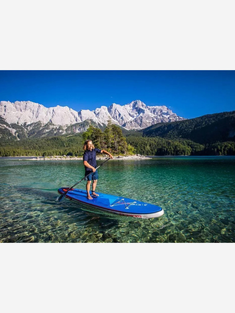 Сапборд надувной двухслойный Starboard iGO Deluxe Sc 10.8х33х6, 325x84x15 см