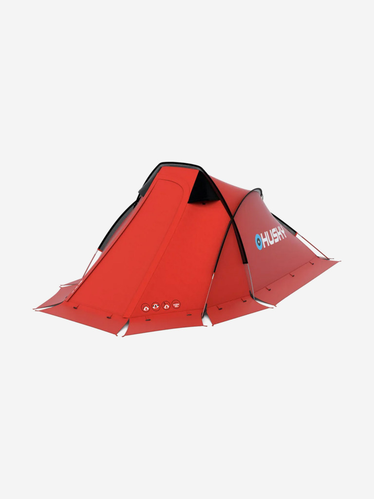 Палатка туристическая экстремальная Husky FLAME 1, цвет: красный