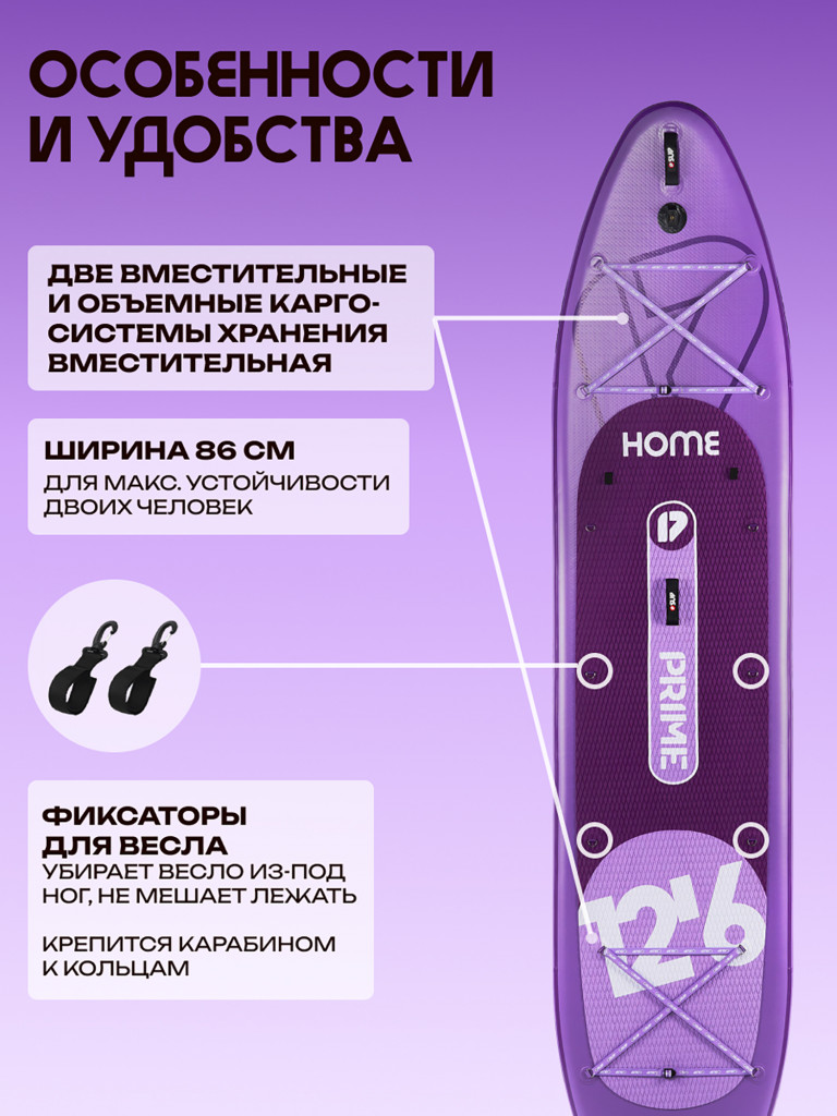 Сапборд PRIME - HOME 12'6