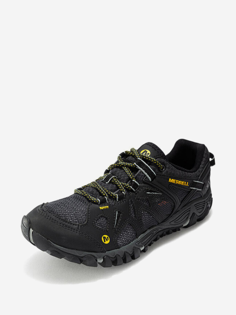 Кроссовки Merrell All Out Blaze Shock Absorbers Slip Resistant, Abrasion Resistant, Breathable Low Top Casual Shoes Men's Black