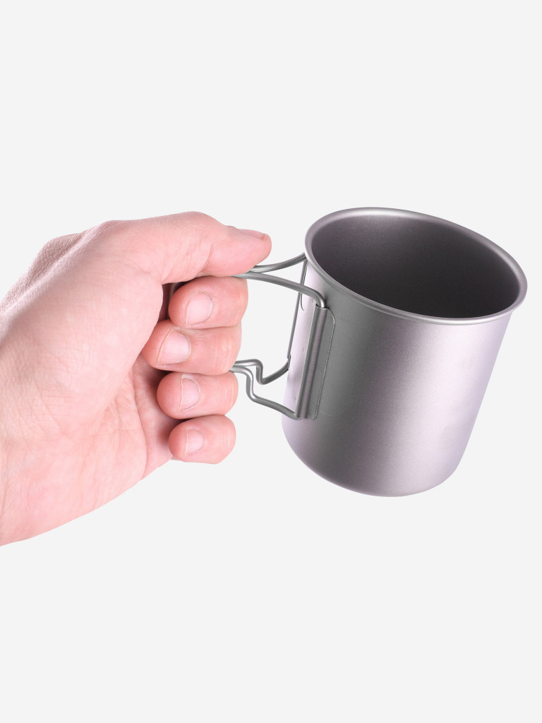 Кружкa с крышкой титановая T-Gear Titanium Mug With Lid 400