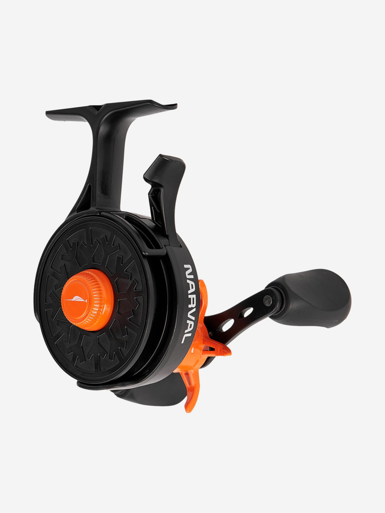 Зимняя катушка Narval Frost Black Ice 2.5:1 3+1BB #Black/Orange