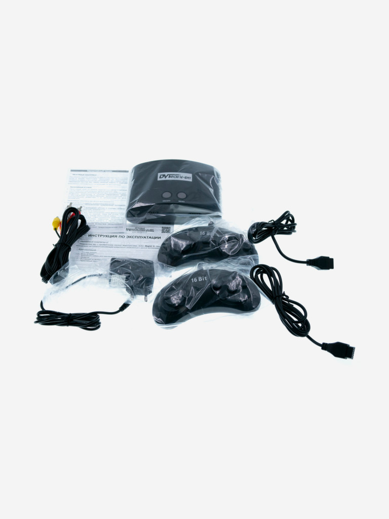Игровая приставка 16-бит DVTech X (220 игр)