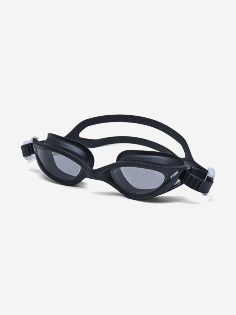 Очки для плавания Atemi ATOM Glide slim, силикон, Цвет: черный, TAGS1BK