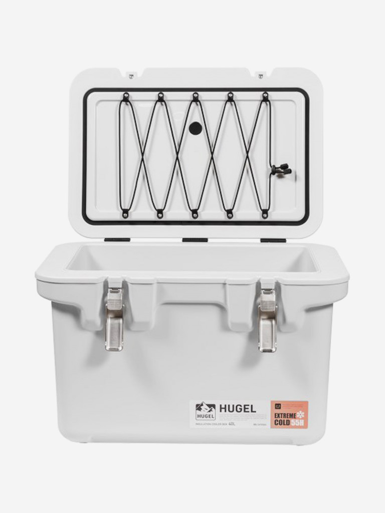 Термобокс IRIS OHYAMA HUGEL VACUUM COOLER BOX TC-40 Белый, 40 литров
