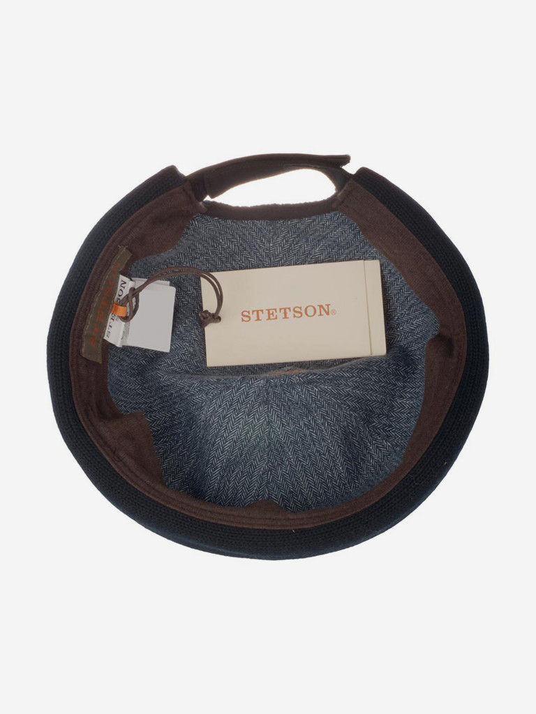 Шапка докер STETSON 8811101 DOCKER COTTON (черный)