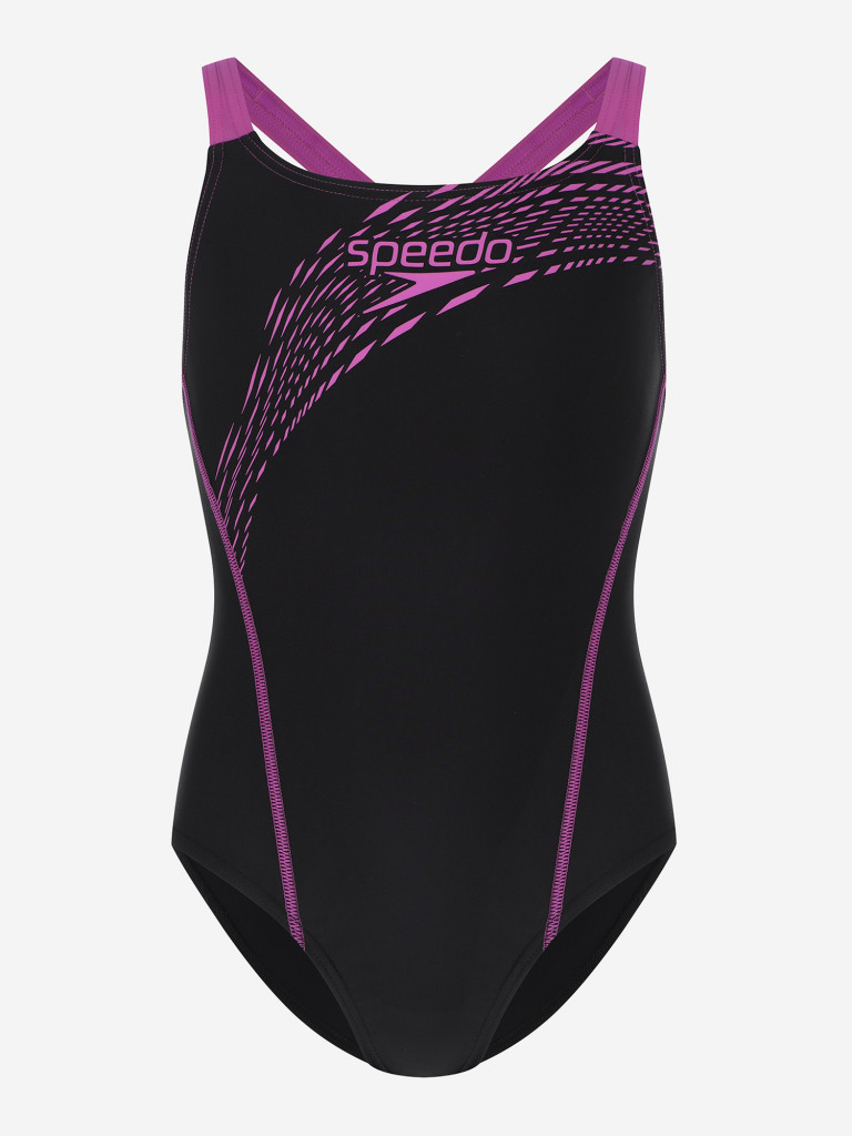 Купальник слитный для девочек Speedo Medley Logo