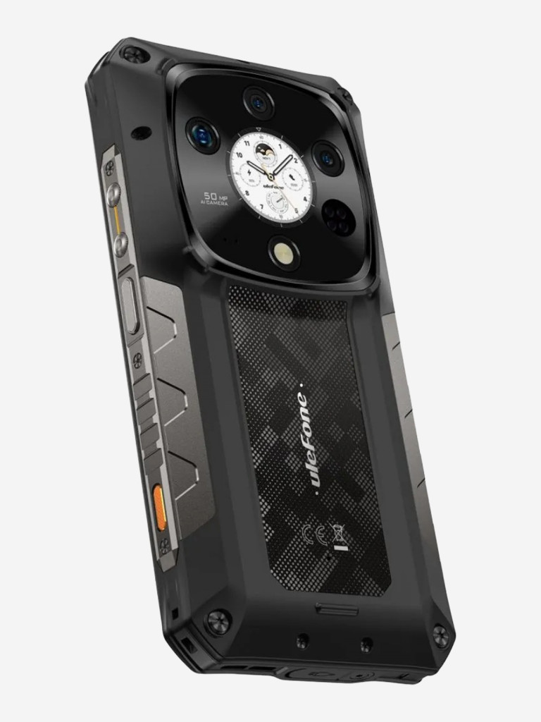 Смартфон Ulefone Armor 28 Pro 16+512 Black, 6.67”, FHD+, 1.04” 340x340, MTK7300, And15, 50+50+64, 50, 10600mAh, 4G, uSmart