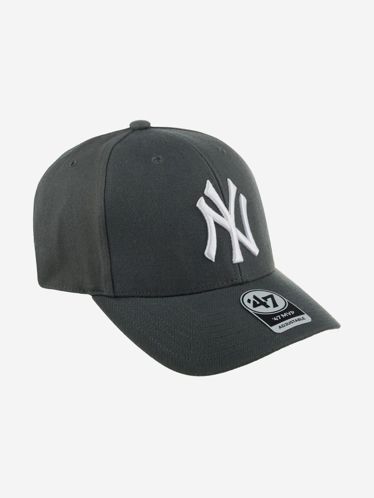 Бейсболка 47 BRAND B-MVP17WBV-CCA New York Yankees MLB (серый)