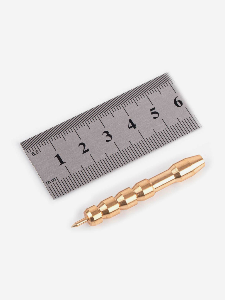 Вишер для патчей ЧИСТОGUN латунь, резьба "мама", дюймовая, 5/40, диаметр 6,8 мм